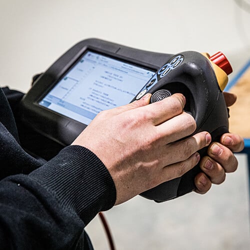 Programmering af svejsecelle med pendant