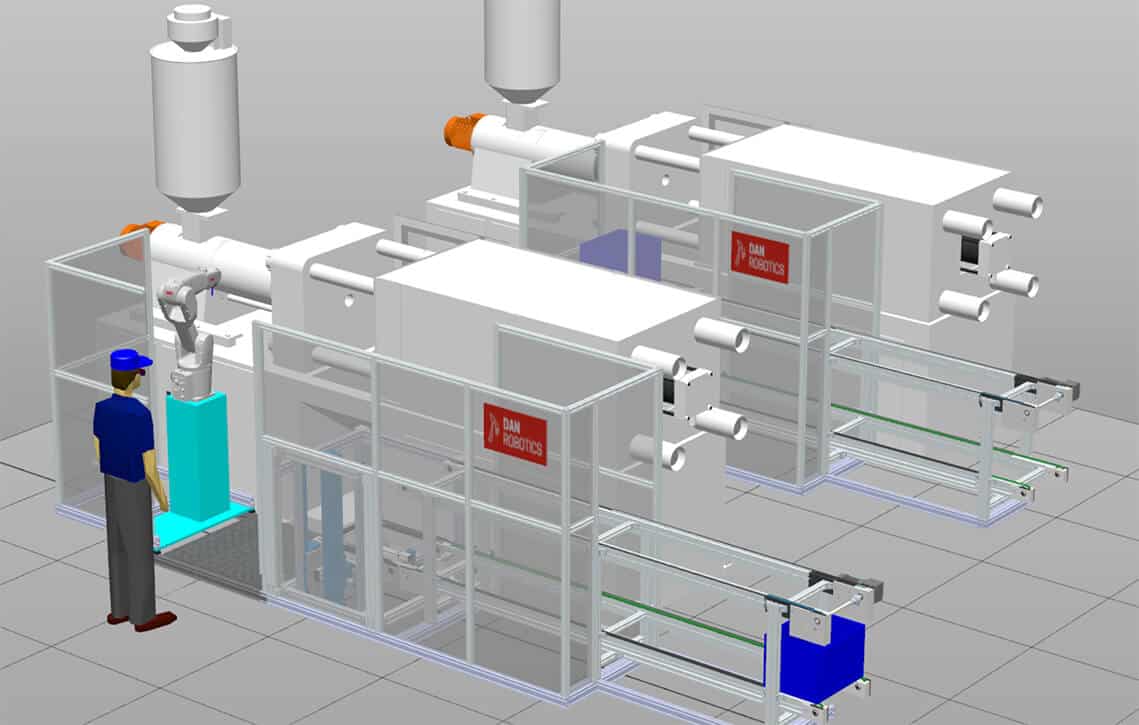 eksempel på digital tvilling af anlæg