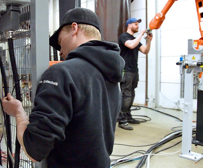 Opgradering af robotanlæg