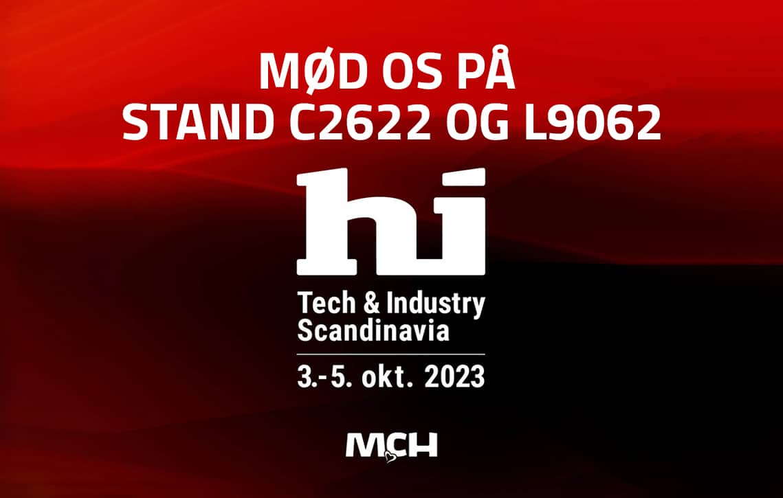 HI messe 2023 stand C2622 og L9062 | Danrobotics