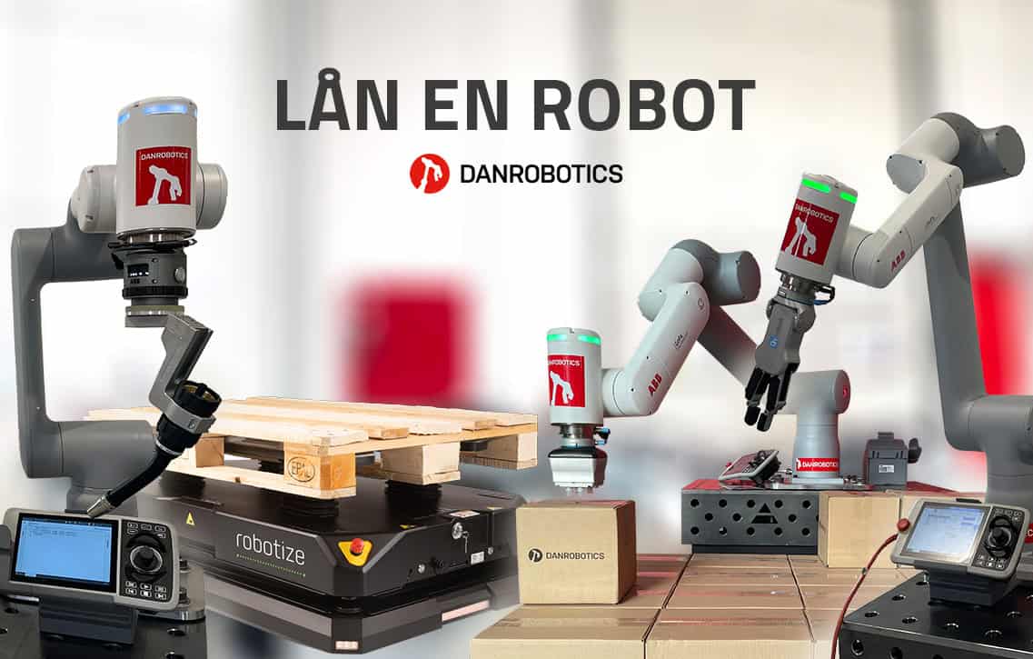 Lån og afprøv en robot | Danrobotics | SMV:Digital