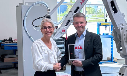 ABB Value Provider Programme | Susanne Timsjö, ABB Robotics og Kim Koertsen, Danrobotics